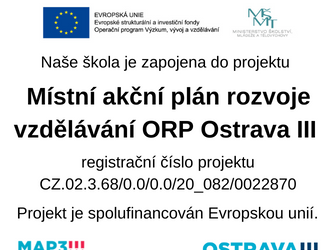 Místní akční plán rozvoje vzdělávání ORP Ostrava III